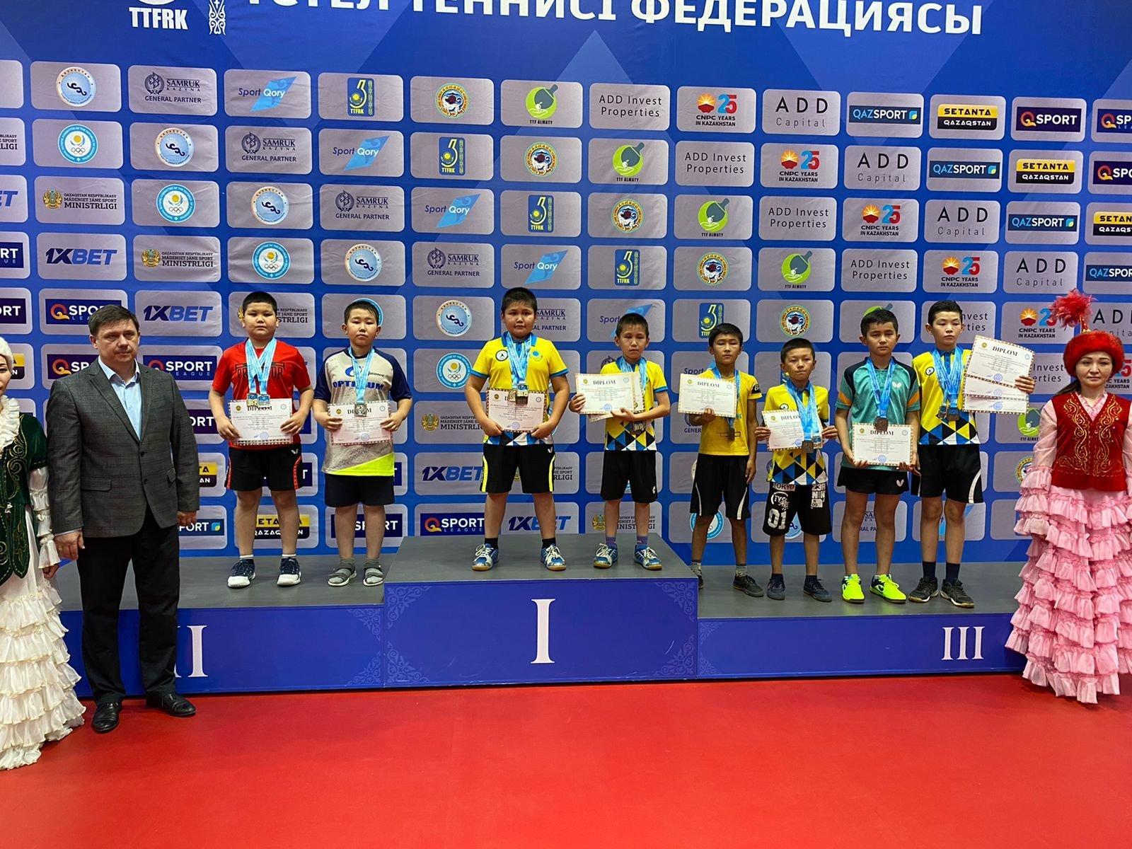 ҮСТЕЛ ТЕННИСІНЕН ҚР ЧЕМПИОНАТЫНЫҢ ЖЕҢІМПАЗЫ
